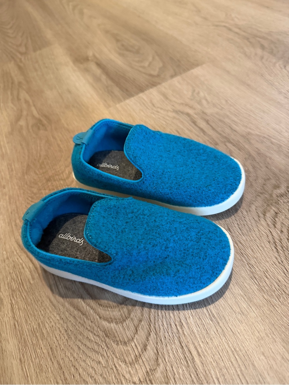 allbirds Kids Slip-On Sneakers in Bright Teal
